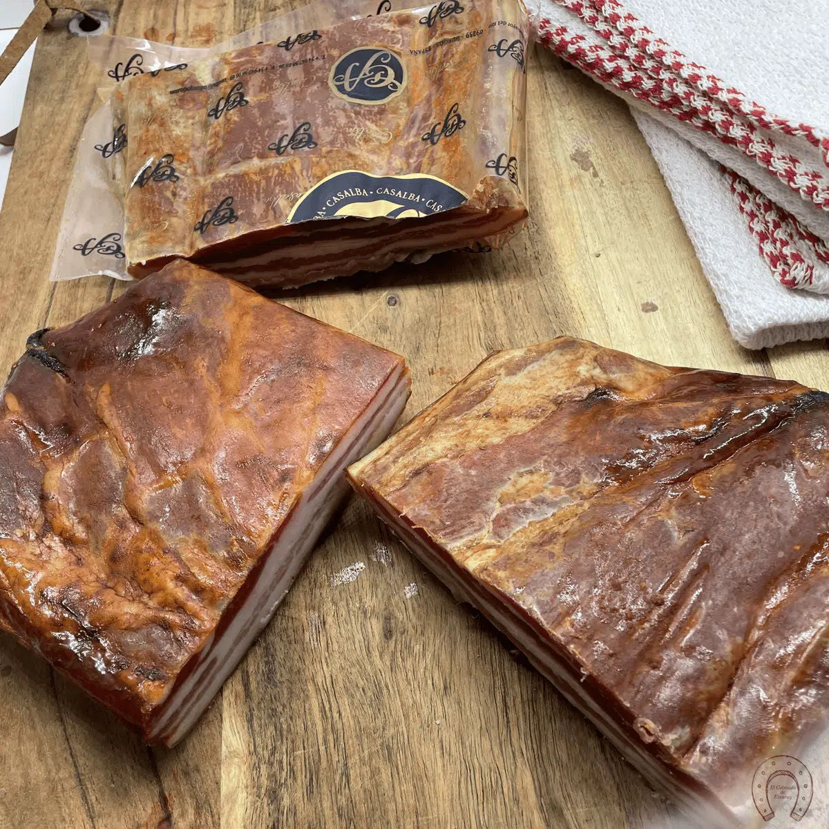 Cured mountain bacon - 350g