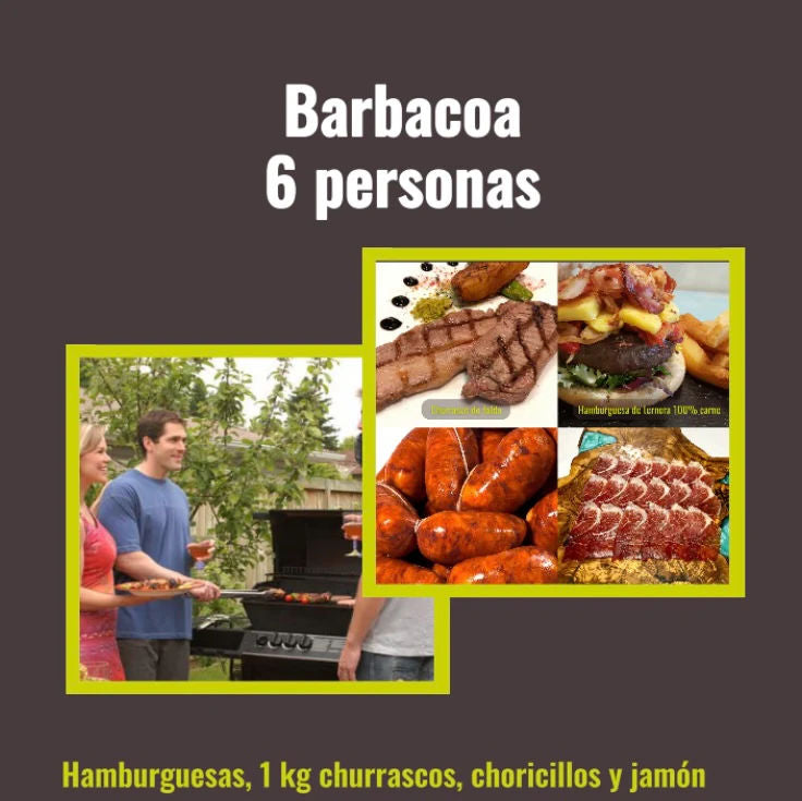 Barbecue for 6 people