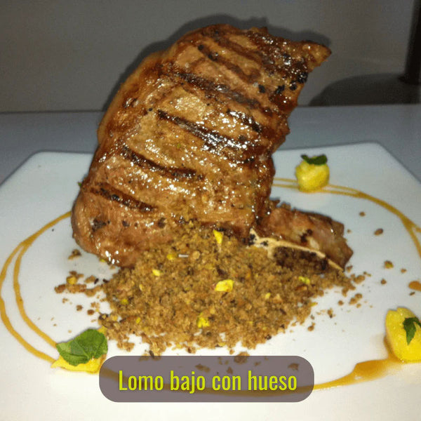 Lomo bajo de ternera con hueso, 500 g