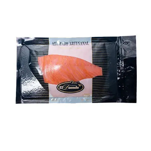 Plancha de salmón ahumado