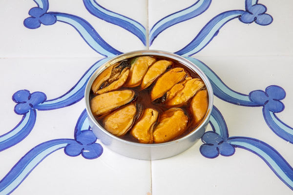 Pickled mussels