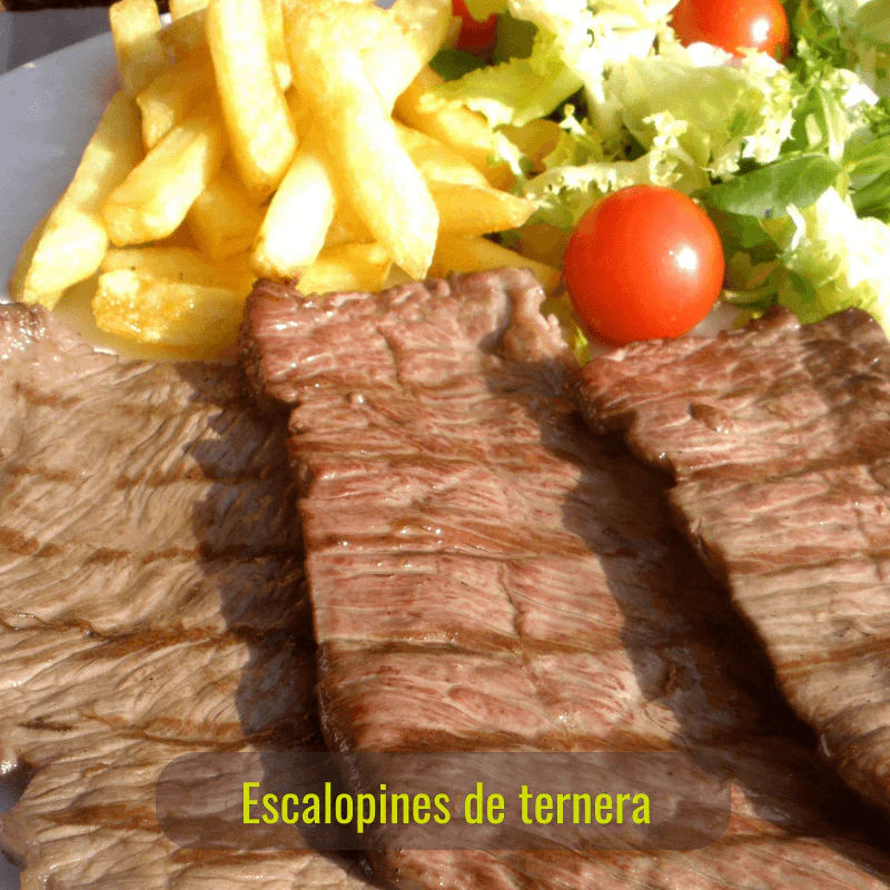 Tray of veal escalopes 700 g