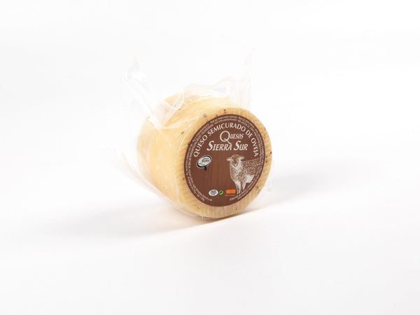 Semi-cured sheep cheese 0.400 kg natural rind