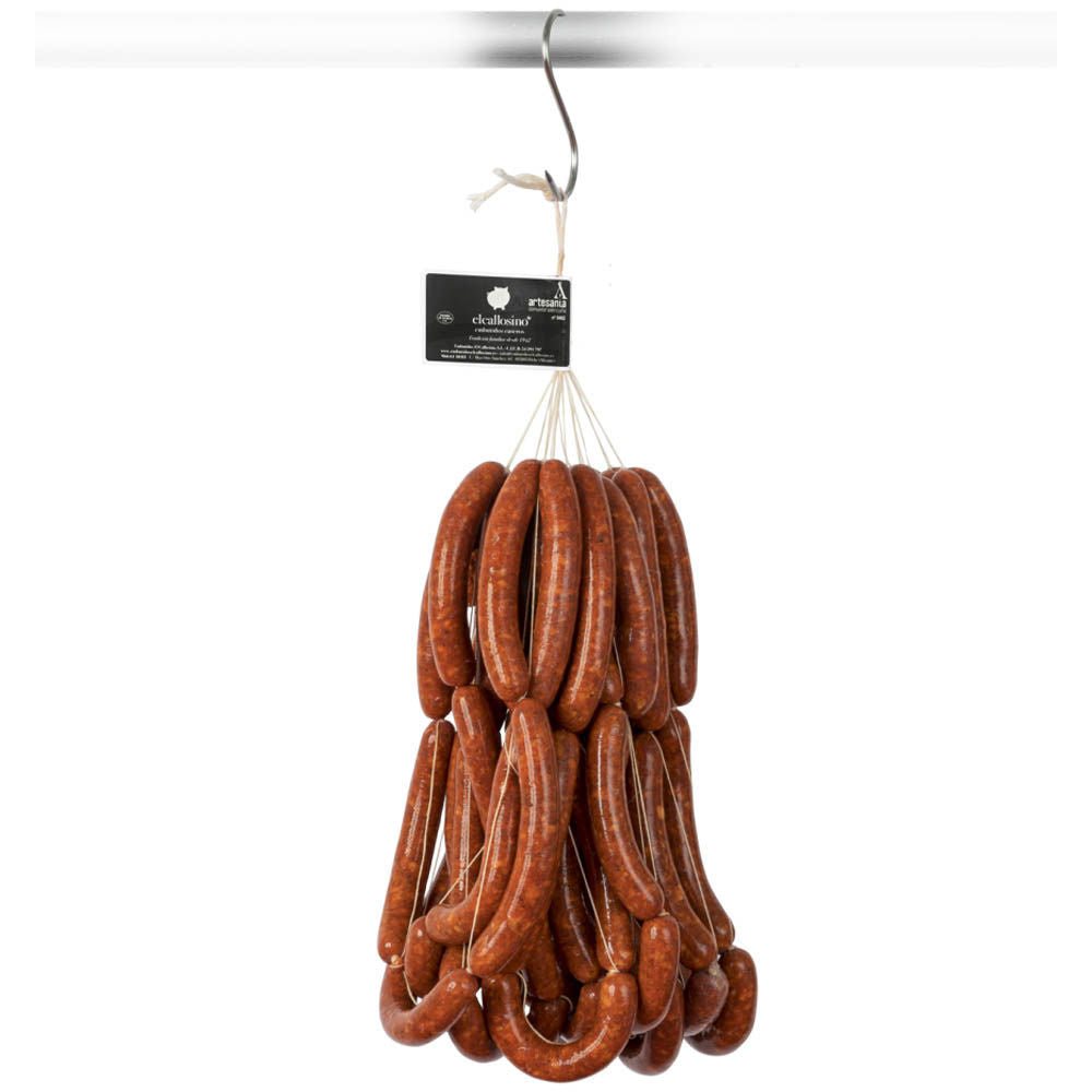 Red sausage with fennel