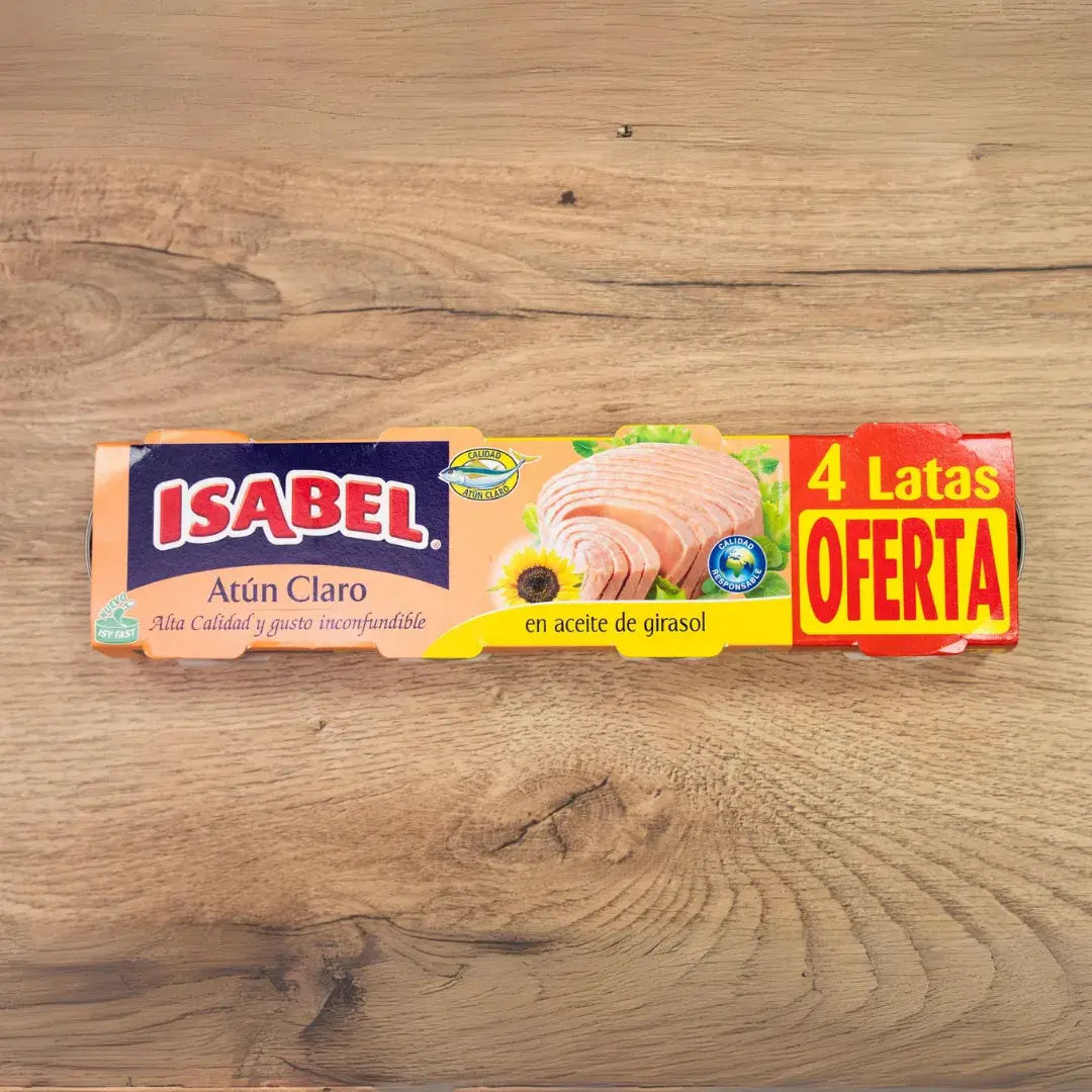 Isabel light tuna in sunflower oil