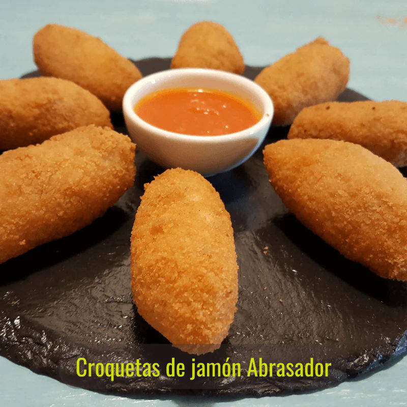 1 kg de Croquetas de jamón ibérico caseras, 30 unid. Aprox.