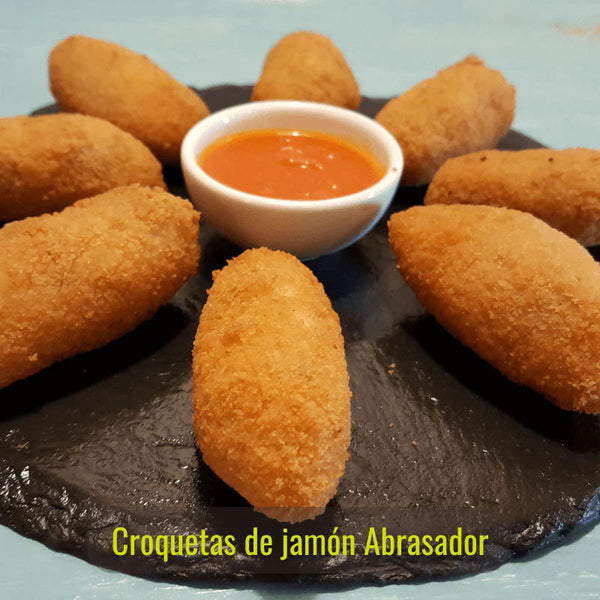 1 kg de Croquetas de jamón ibérico caseras, 30 unid. Aprox.
