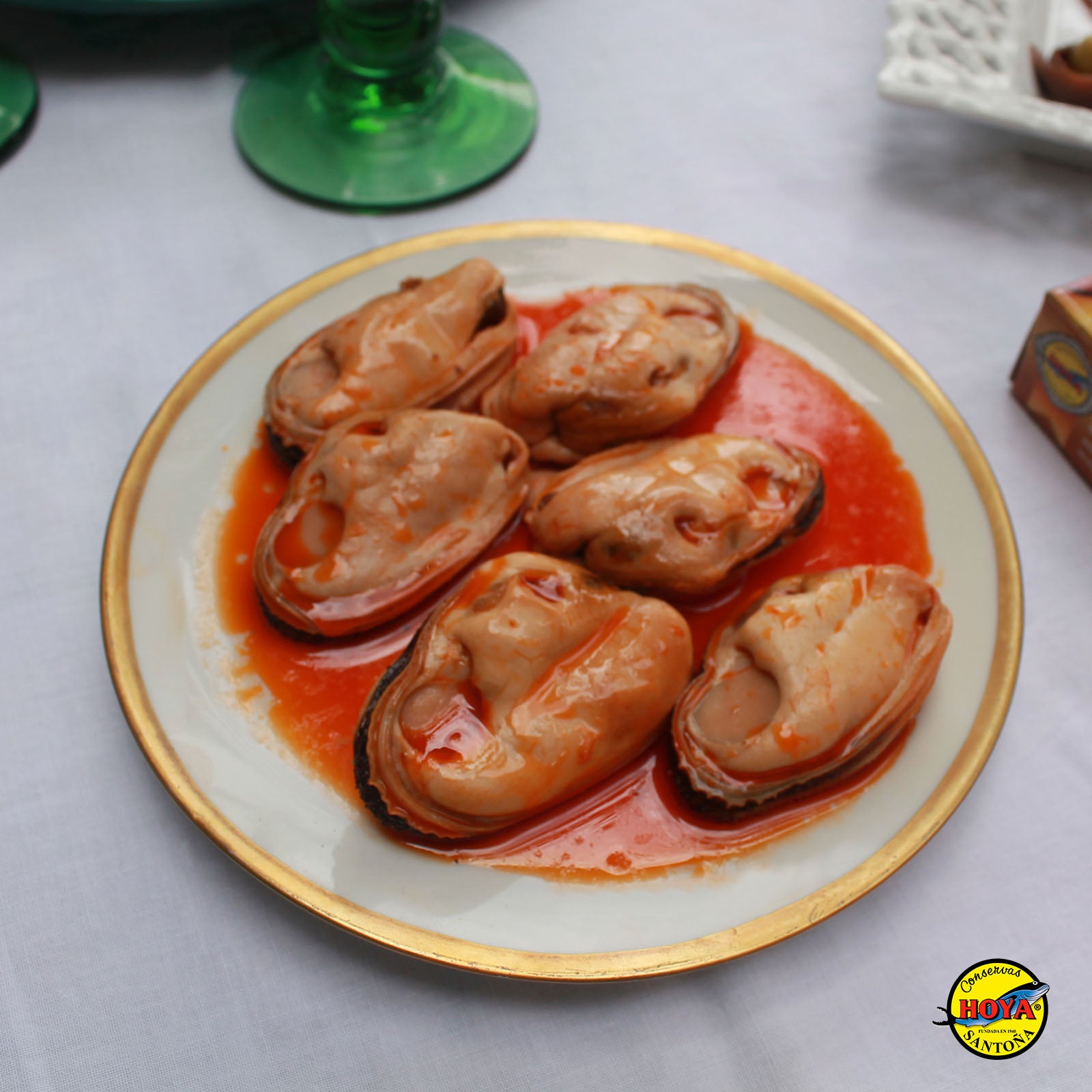 Giant pickled mussels 15/20 pieces Hoya 490g