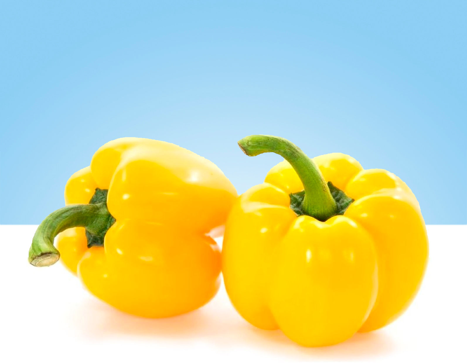 Pimiento amarillo, pieza