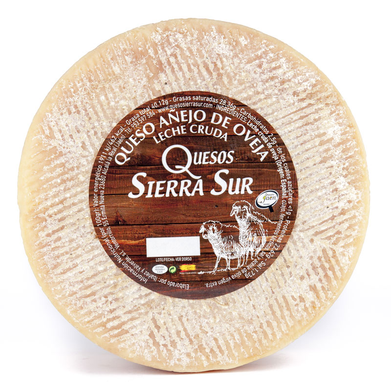 Queso añejo de leche cruda de oveja Grande