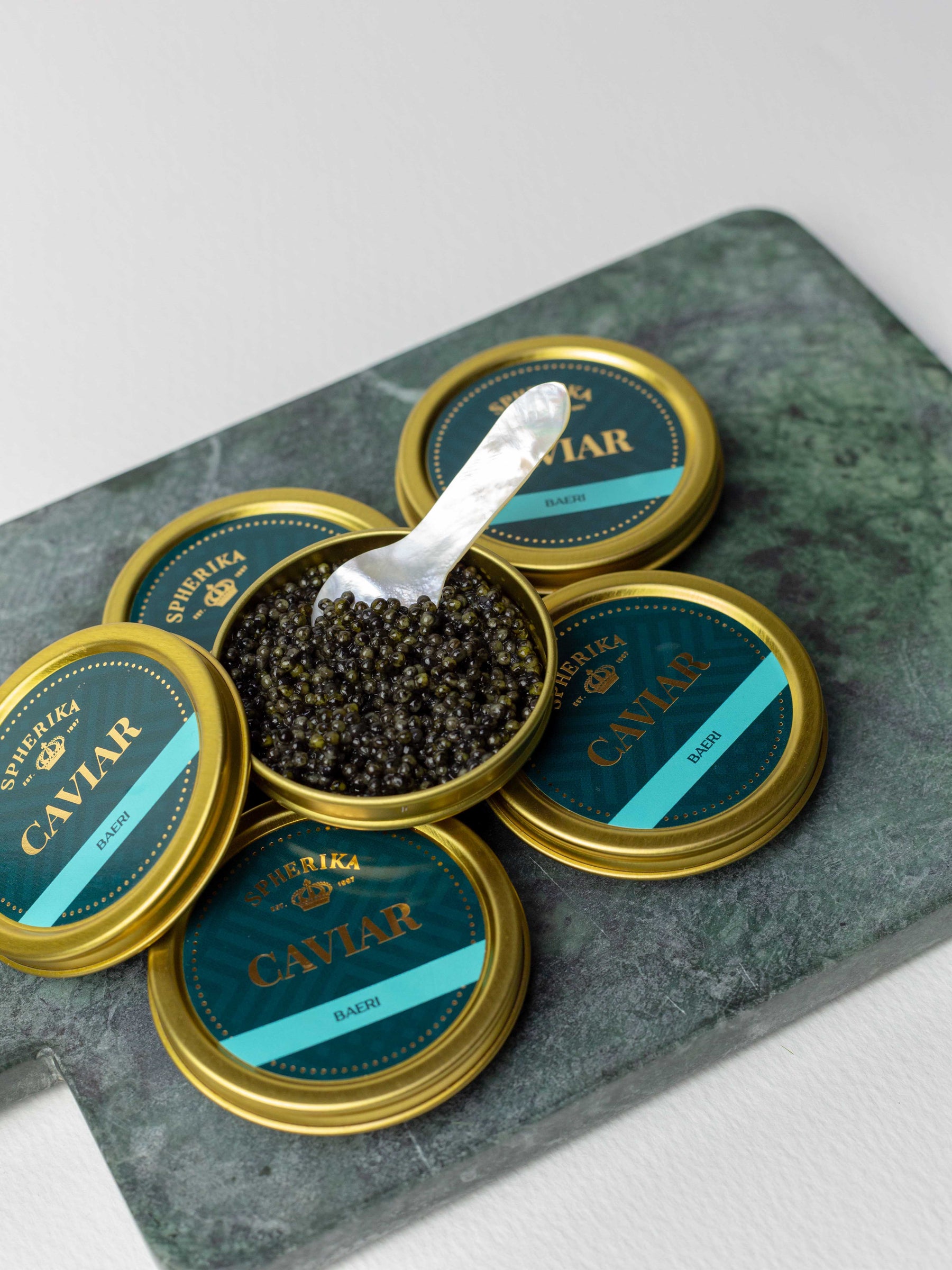 SPHERIKA, Caviar de esturión