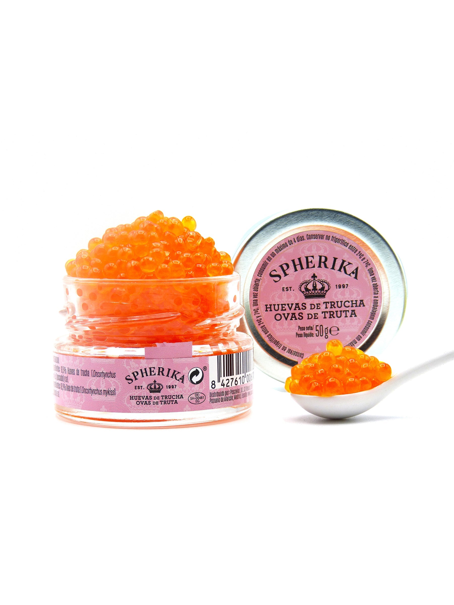 SPHERIKA, trout roe