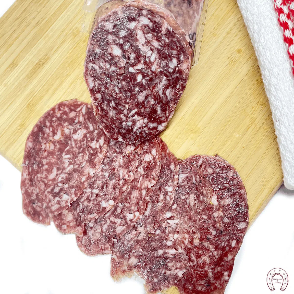 Casalba Iberian Acorn-Fed Salchichón - Sliced ​​150g