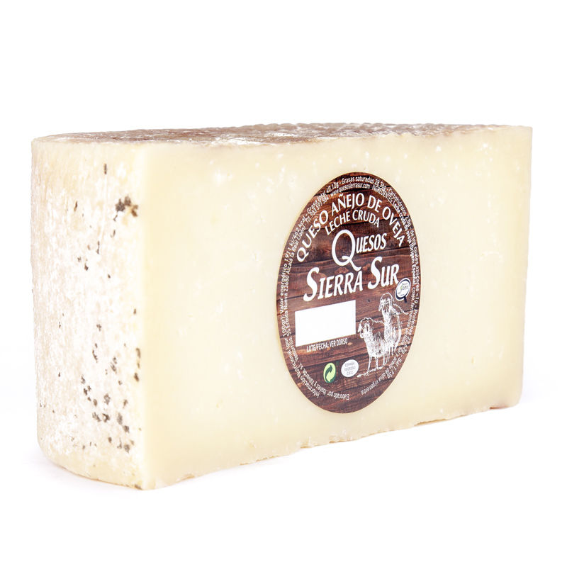 Aged raw sheep's milk cheese, half cheese