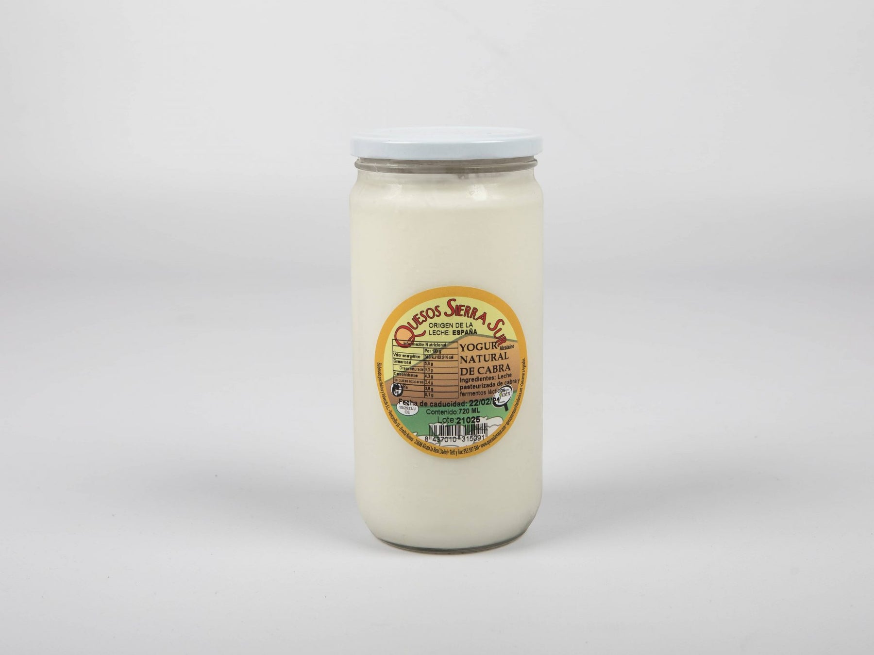 Large natural goat yogurt 720 ml