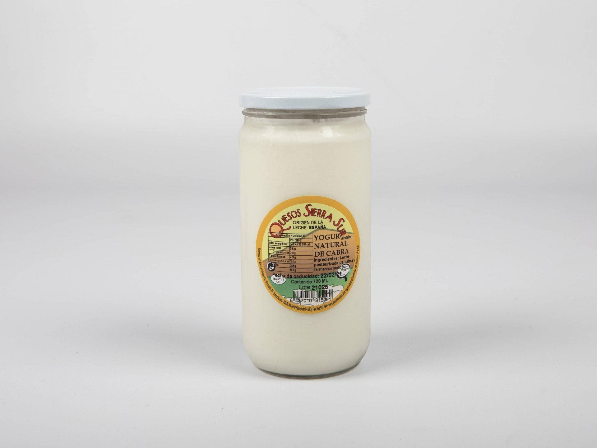 Large natural goat yogurt 720 ml