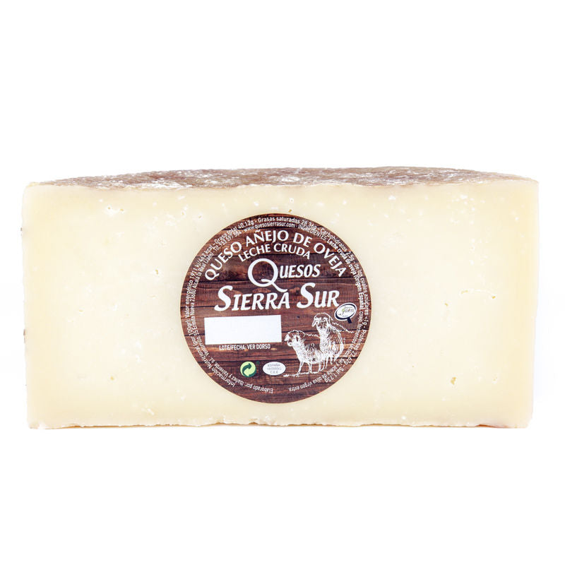 Aged raw sheep's milk cheese, half cheese