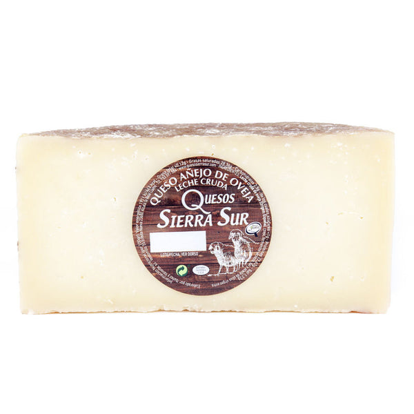 Aged raw sheep's milk cheese, half cheese