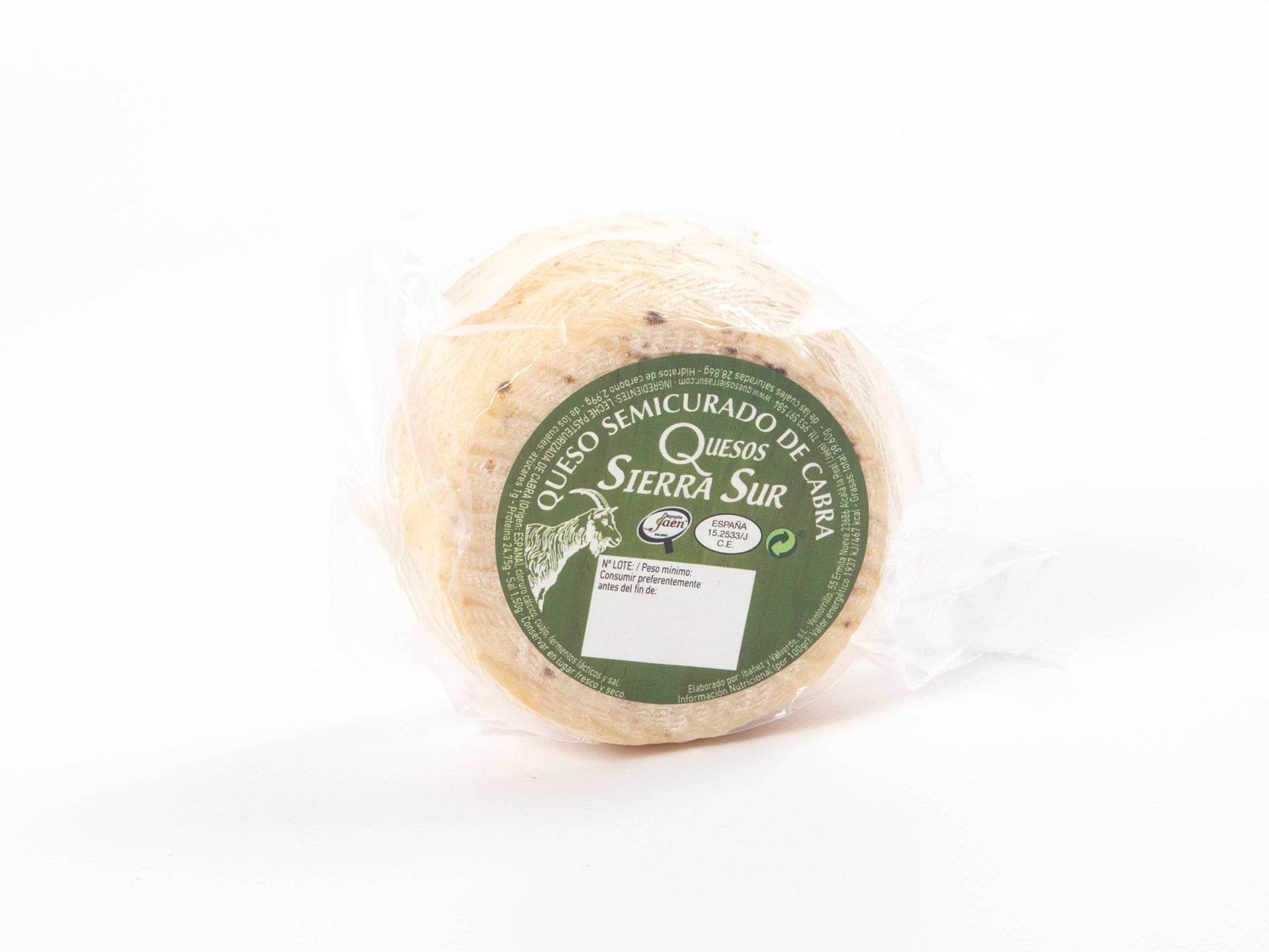Semi-cured sheep cheese 0.400 kg natural rind
