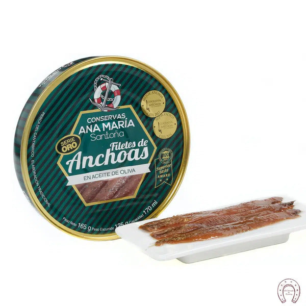 Anchoa de Santoña AVOE - Serie oro, lomo ancho