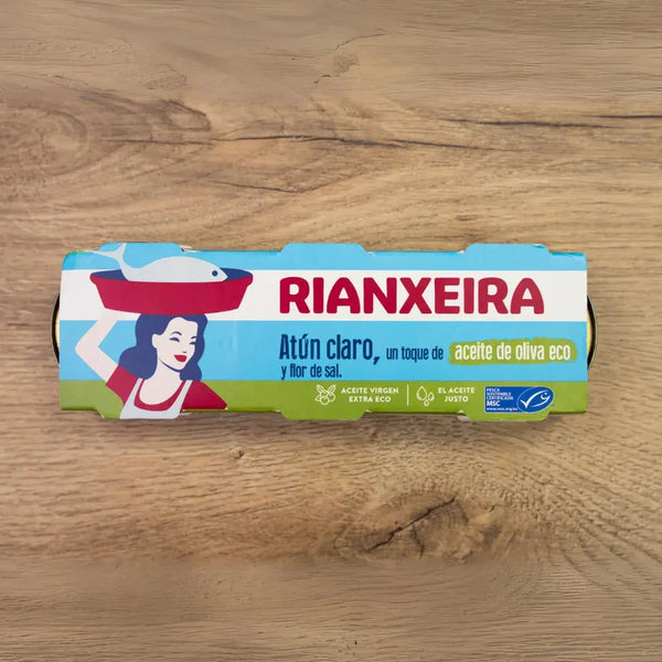 Atún claro en aceite de oliva Rianxeira