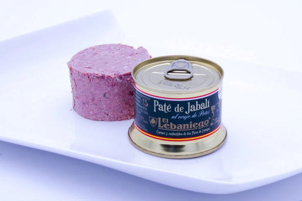 Paté de Jabalí al orujo de Potes