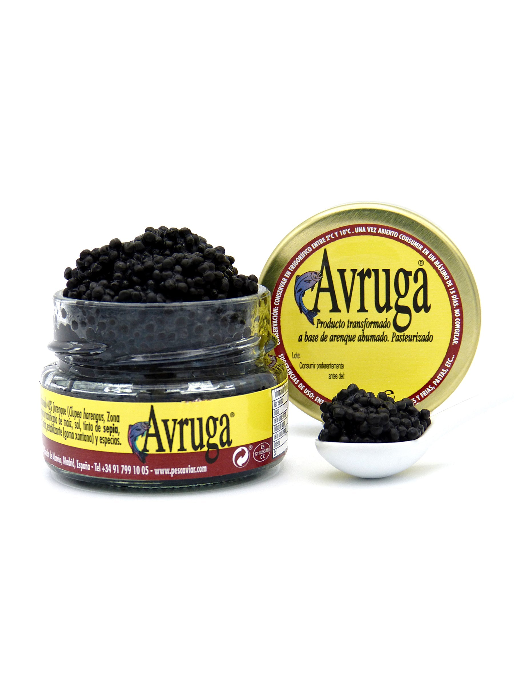 AVRUGA, esferas de arenque ahumado