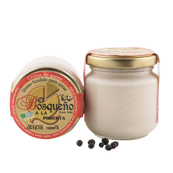 Peppered cream cheese