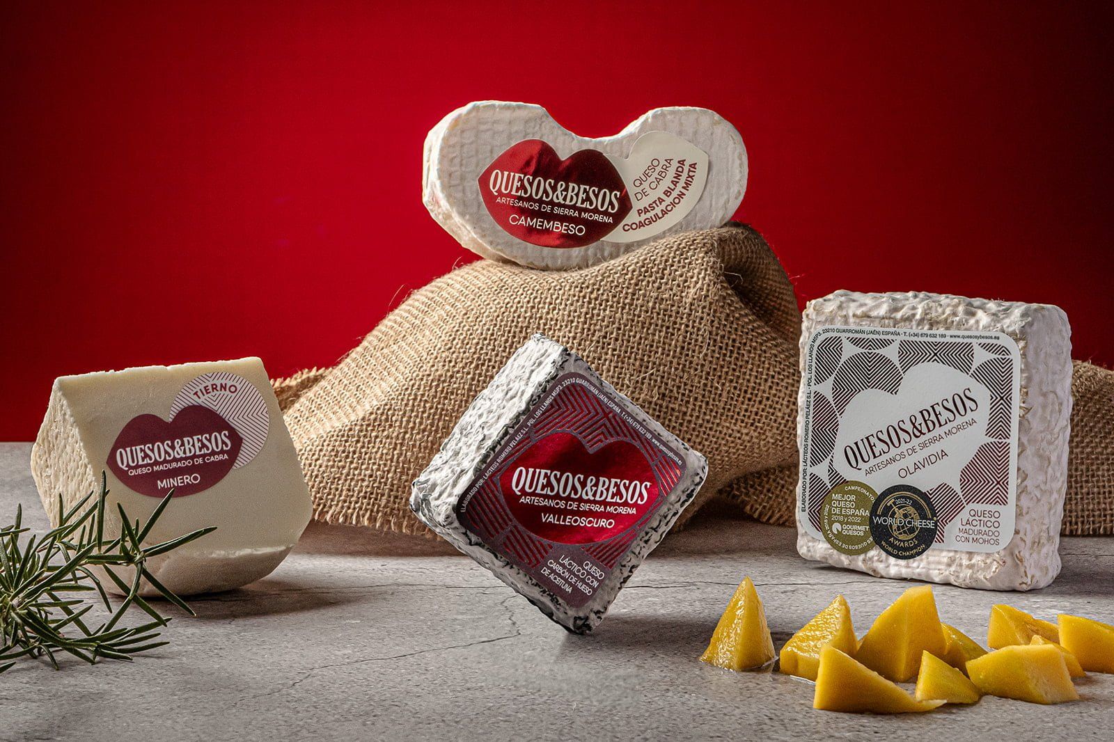 Experiencia 4 Quesos y Besos premiados World Cheese Awards