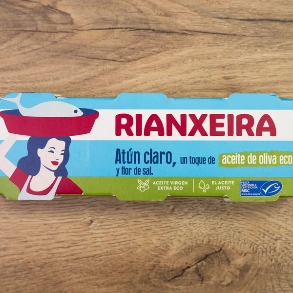 Atún claro en aceite de oliva Rianxeira