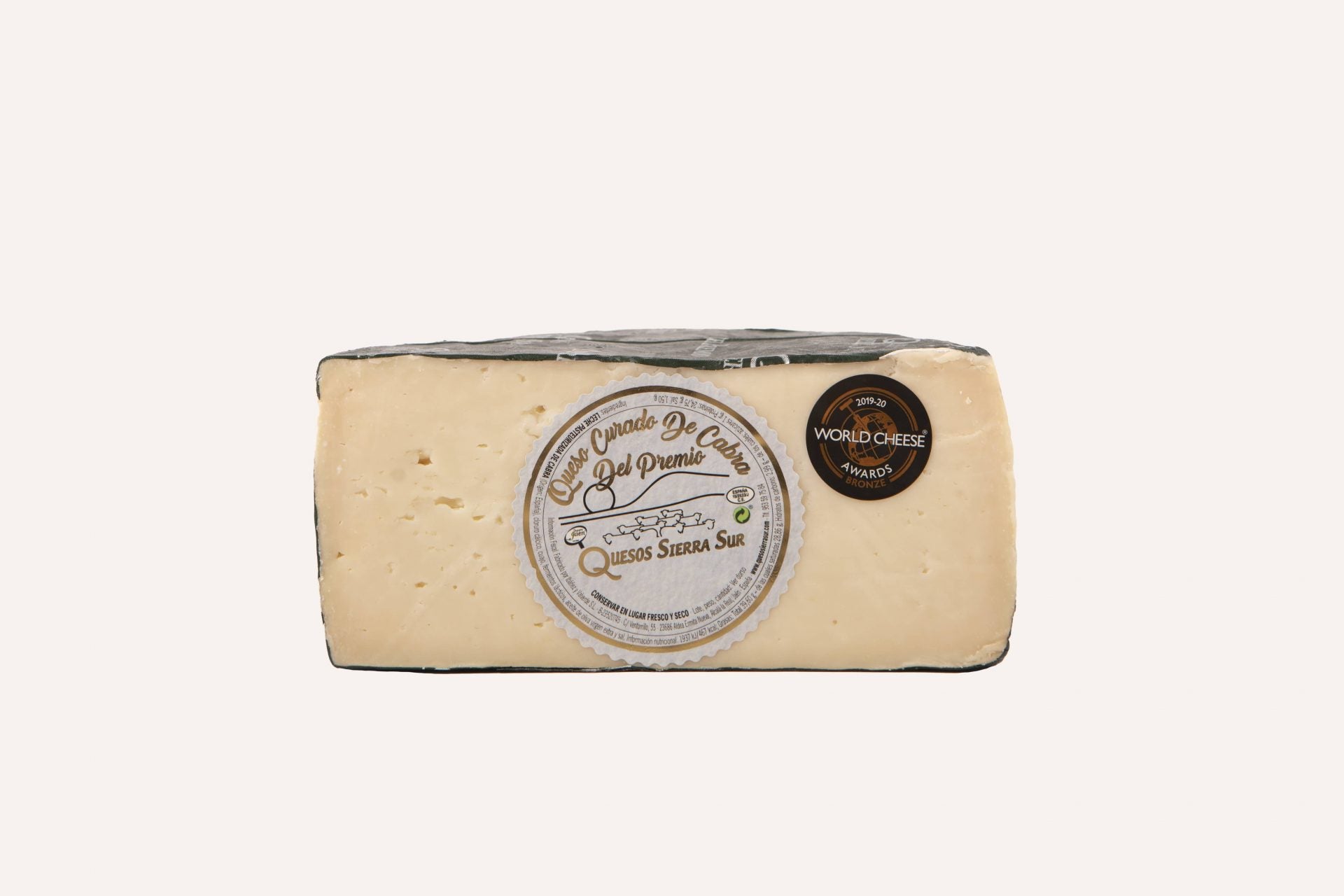Cured goat cheese "Del Premio" wedge