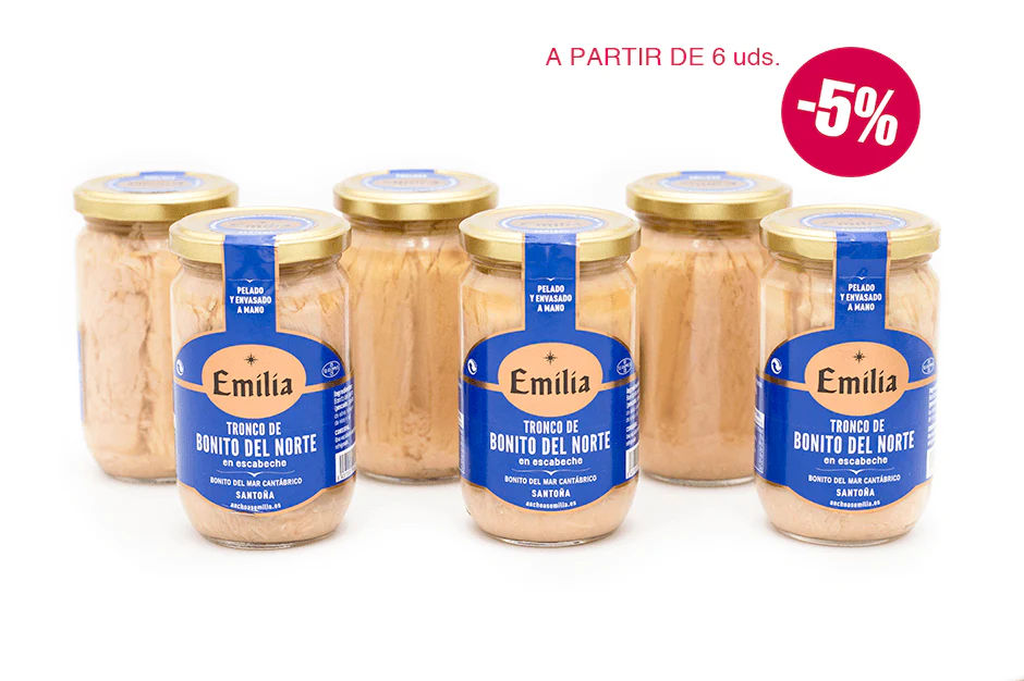 Pickled northern bonito, 330g jar.