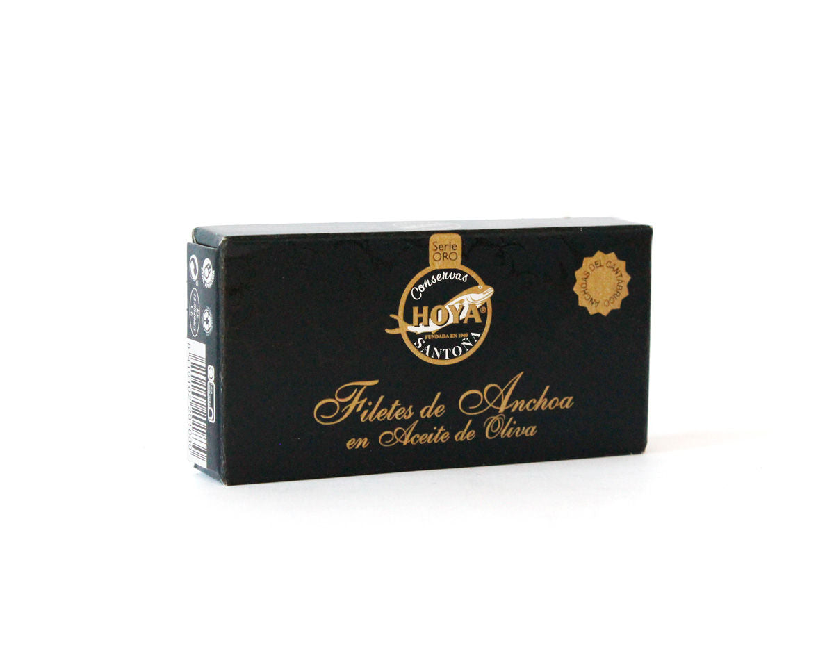 Cantabrian anchovies in olive oil HOYA GOLD SERIES 49g 