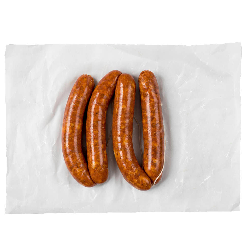 Red sausage with fennel