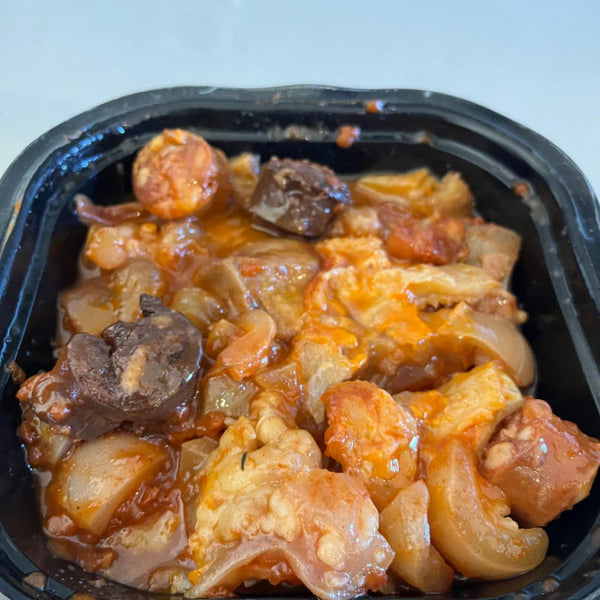 4 Trays of cooked veal tripe 450 g/unit