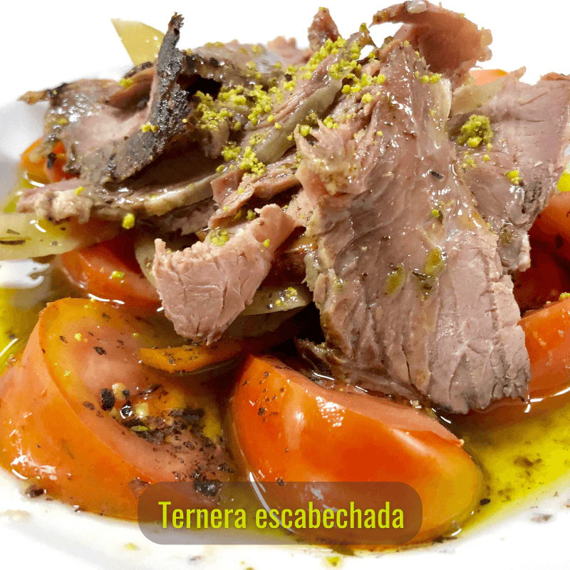 Pickled beef roasted at low temperature 700 g