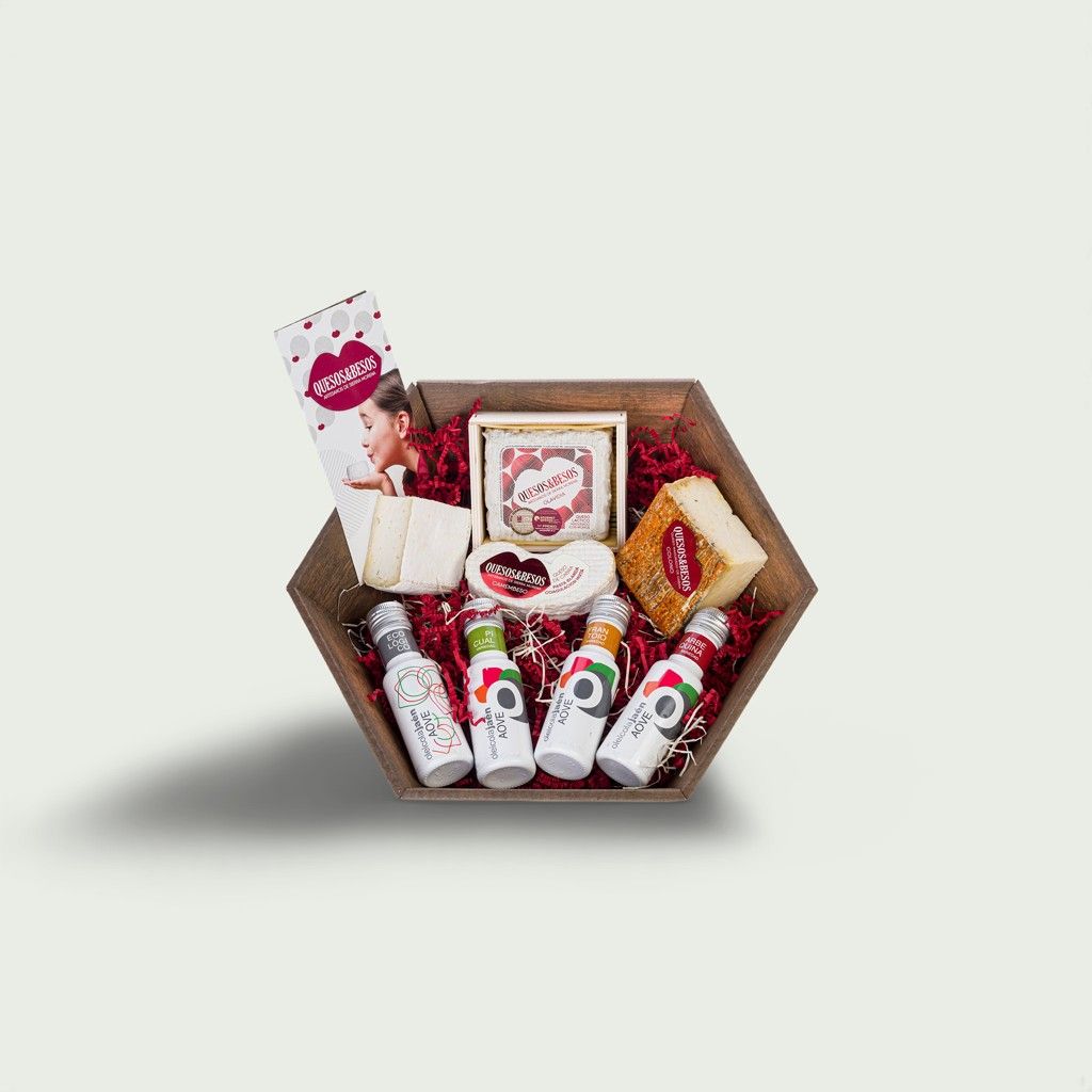 Pack "Quesos, besos y aoves"