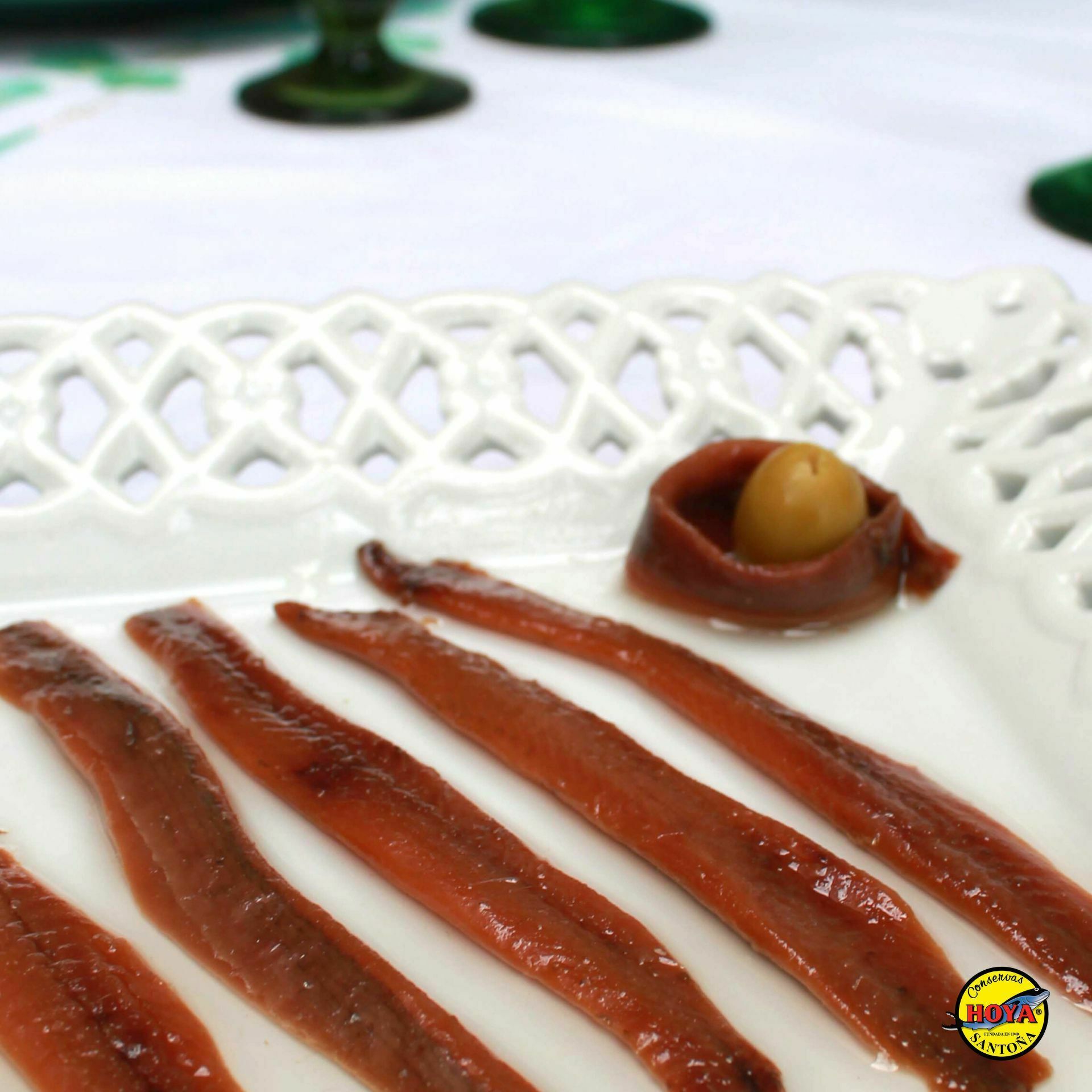 Hoya Cantabrian anchovies in olive oil 500g 
