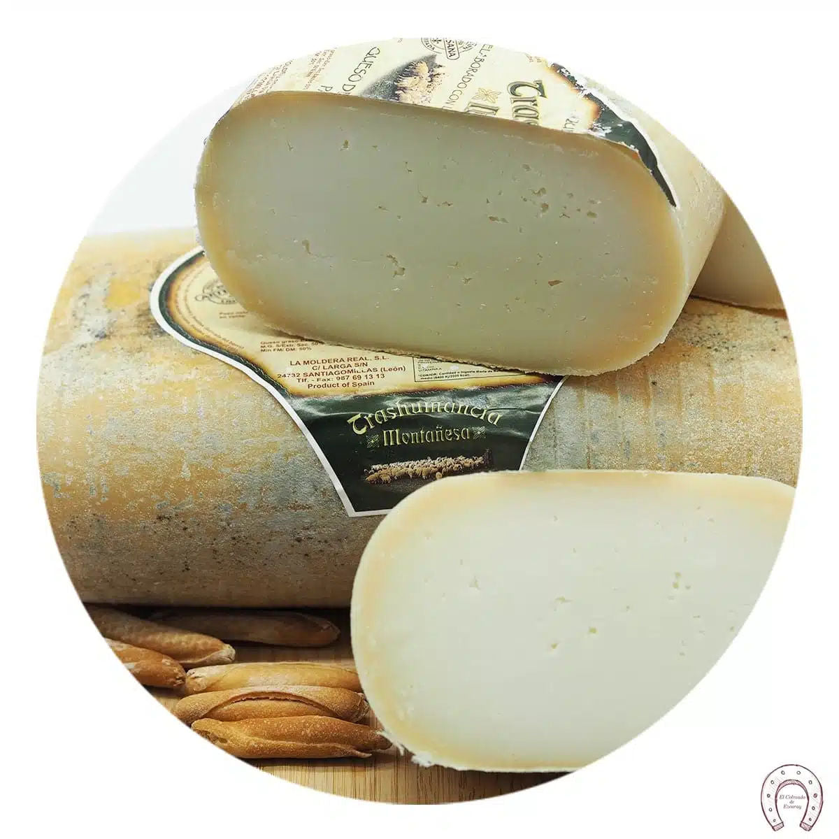 Semi-cured Pata de Mulo Cheese - whole 2.5 kg