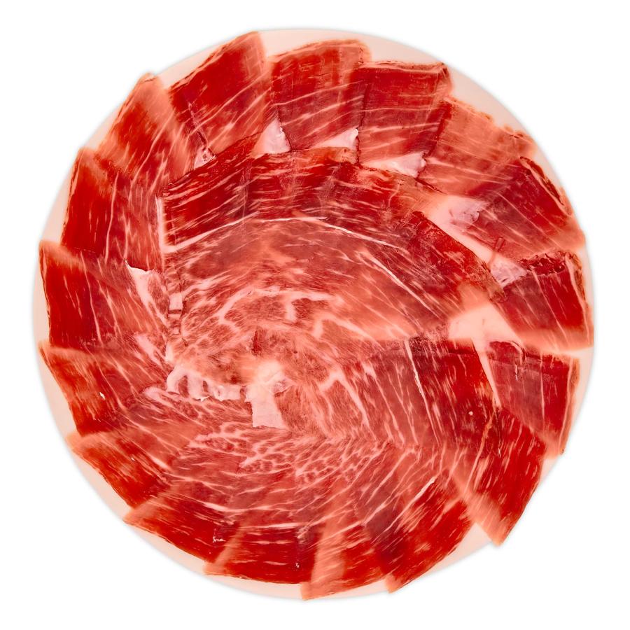 Dishes of 50% Iberian Acorn-Fed Ham, Knife-Cut 