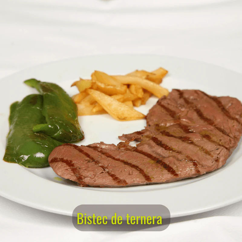 4 Bistec tiernos de Ternera Abrasador de 250 g/unidad