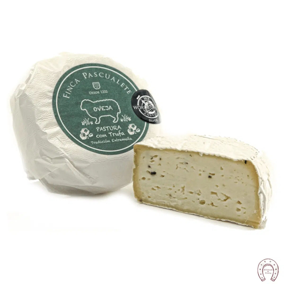 Queso Pastura de trufa Finca Pascualete - entero 380g