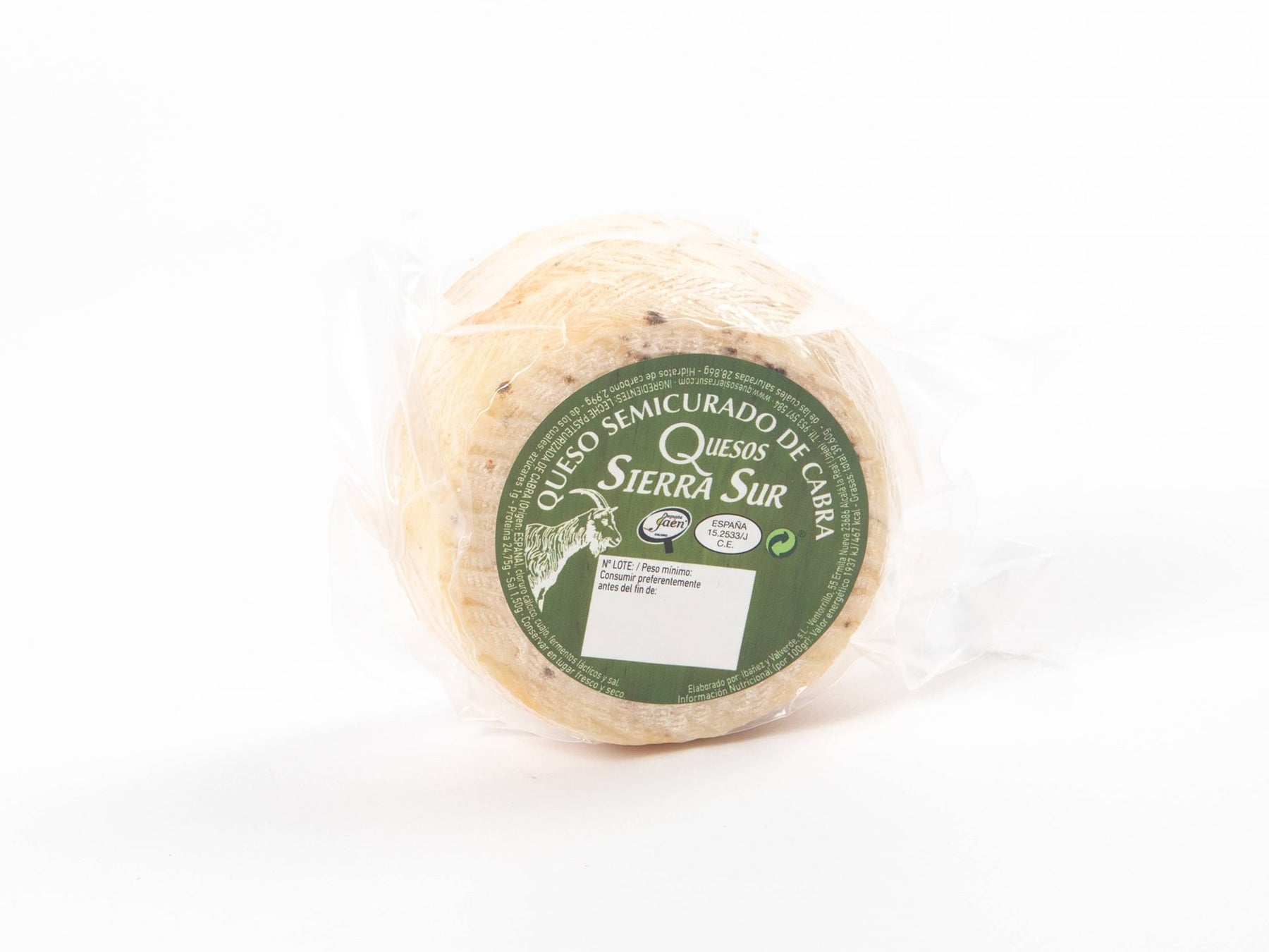 Semi-cured goat cheese 0.400 kg natural