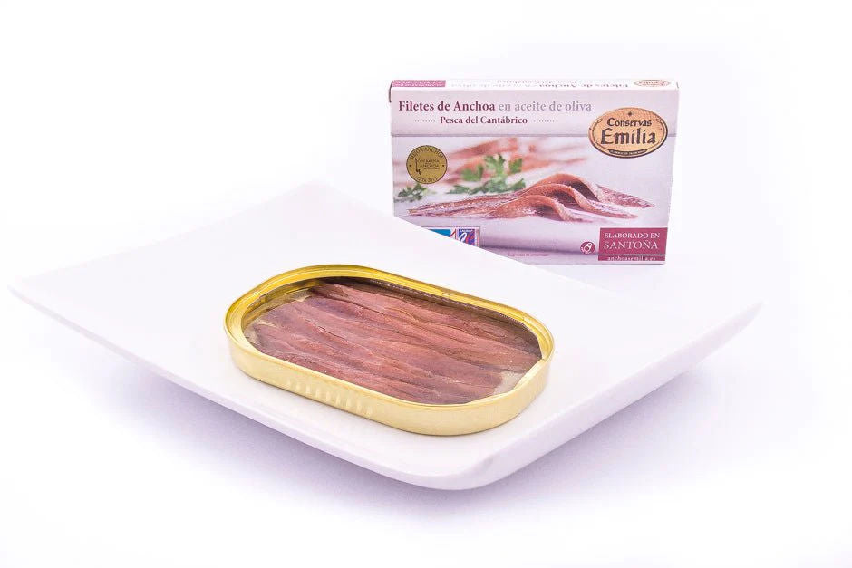 Cantabrian Anchovy Gold and Relanzón detail box
