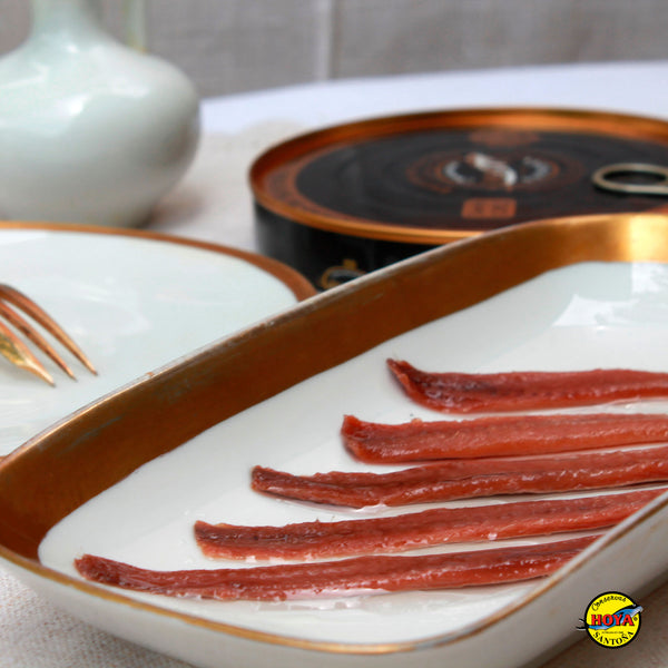 Hoya Gold Series Cantabrian Anchovies in Olive Oil 500g 