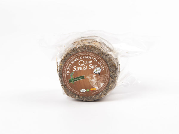Semi-cured sheep cheese 0.400 kg with rosemary