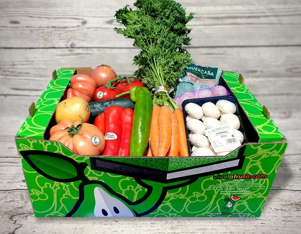 Cesta de verduras grande, 12kg