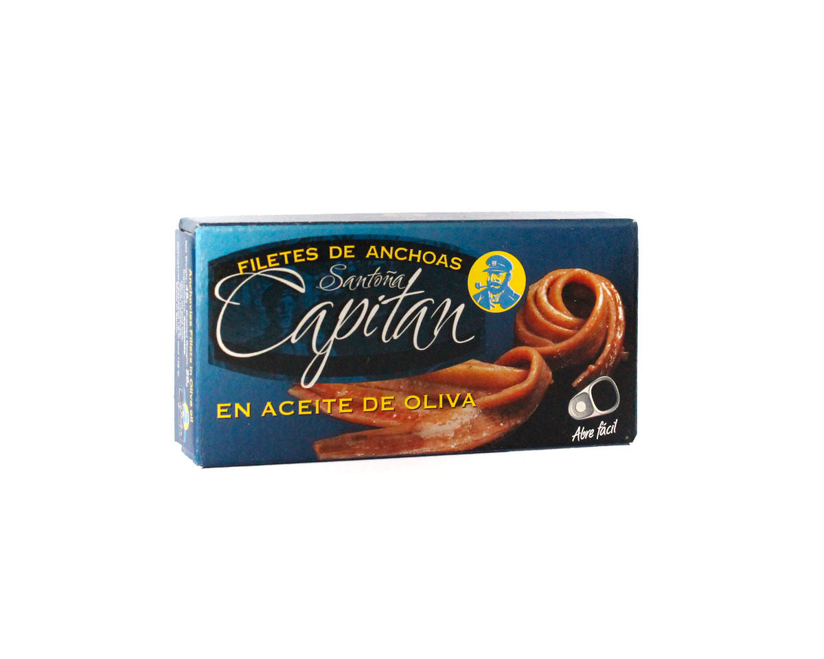 Anchoas en aceite de oliva CAPITÁN 50g