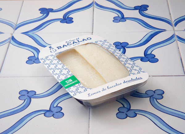 Desalted cod loins