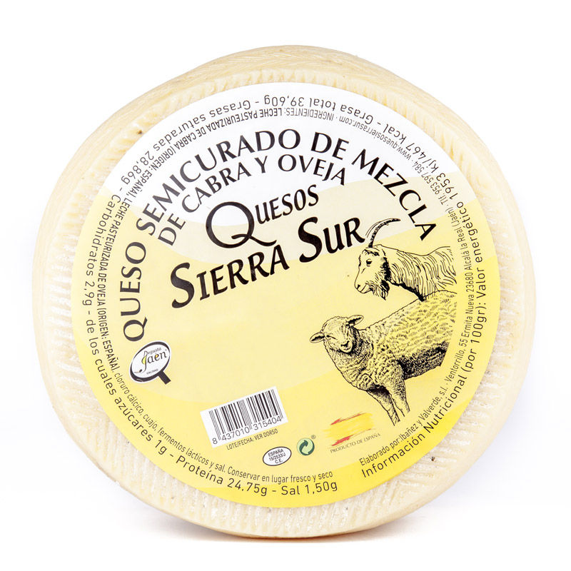 Semi-cured mixed cheese Entero